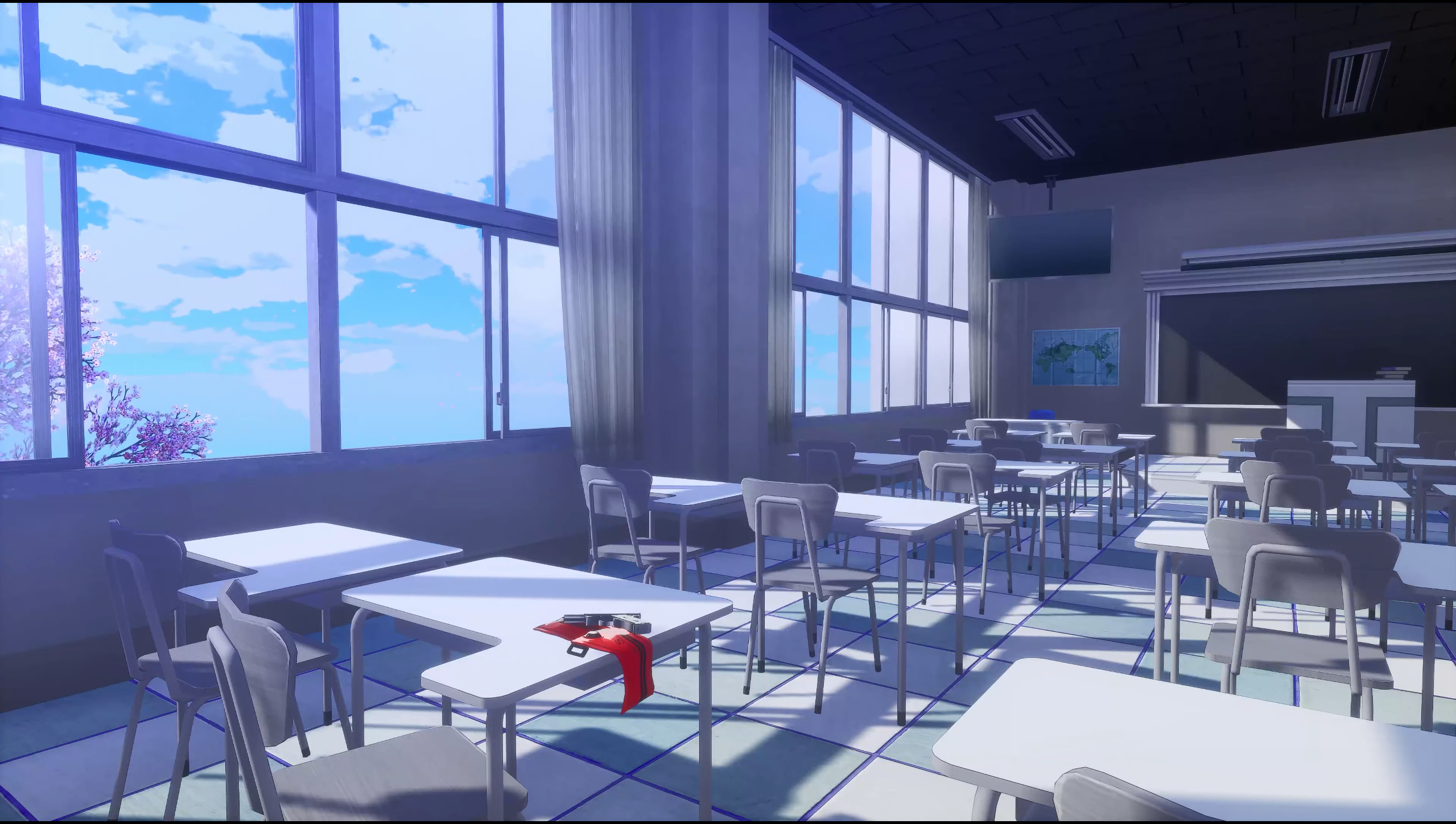 Persona 3 Reload title screen background